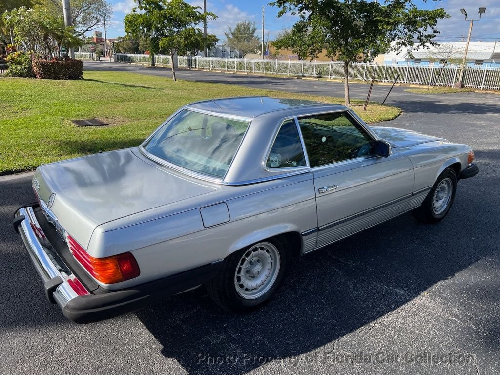 1985 Mercedes-Benz 380 SL Roadster Convertible Hardtop R107 - 22735456 - 30