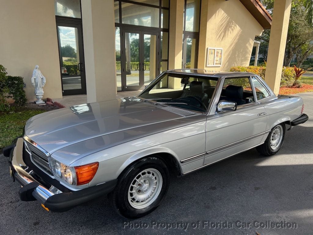 1985 Mercedes-Benz 380 SL Roadster Convertible Hardtop R107 - 22735456 - 40