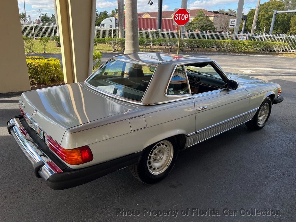 1985 Mercedes-Benz 380 SL Roadster Convertible Hardtop R107 - 22735456 - 43