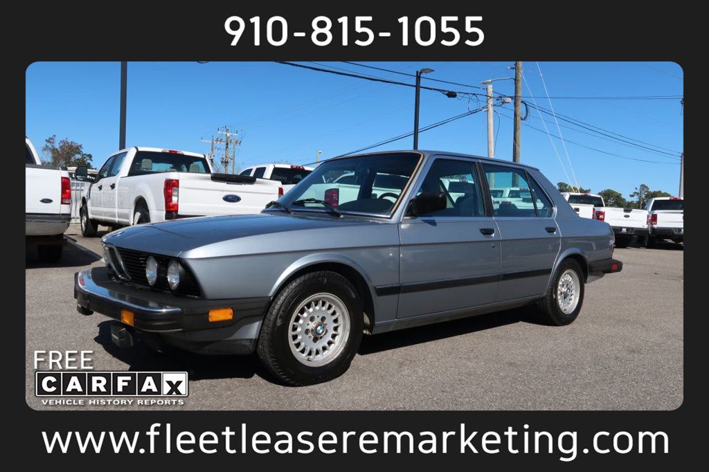 1986 BMW 5 Series 528e - 21671522 - 0