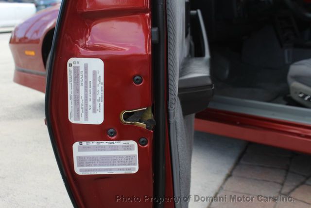 1986 Chevrolet Camaro IROC Z28 , T-TOPS ,575 MILES, OWN FOR $ 509 - 21426846 - 15