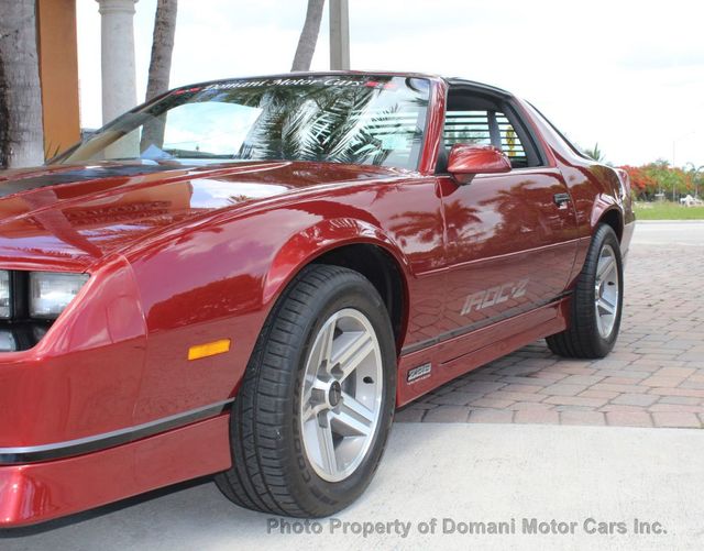 1986 Chevrolet Camaro IROC Z28 , T-TOPS ,575 MILES, OWN FOR $ 509 - 21426846 - 16
