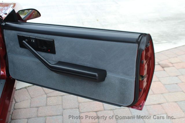 1986 Chevrolet Camaro IROC Z28 , T-TOPS ,575 MILES, OWN FOR $ 509 - 21426846 - 18