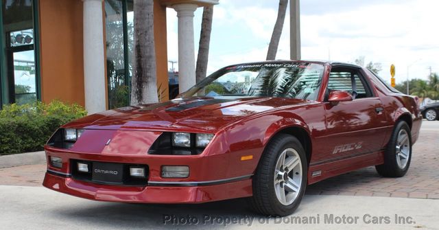 1986 Chevrolet Camaro IROC Z28 , T-TOPS ,575 MILES, OWN FOR $ 509 - 21426846 - 1