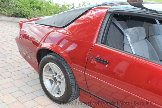 1986 Chevrolet Camaro IROC Z28 , T-TOPS ,575 MILES, OWN FOR $ 509 - 21426846 - 24