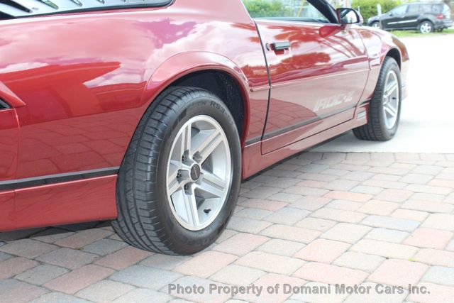 1986 Chevrolet Camaro IROC Z28 , T-TOPS ,575 MILES, OWN FOR $ 509 - 21426846 - 26