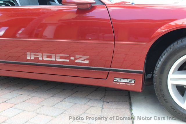 1986 Chevrolet Camaro IROC Z28 , T-TOPS ,575 MILES, OWN FOR $ 509 - 21426846 - 27