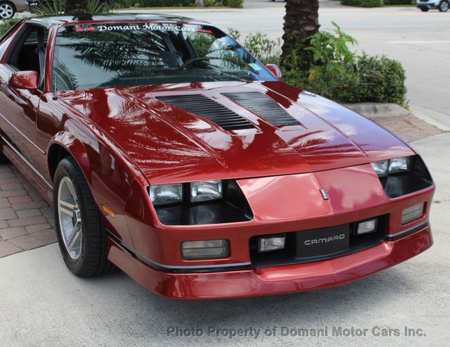 1986 Chevrolet Camaro IROC Z28 , T-TOPS ,575 MILES, OWN FOR $ 509 - 21426846 - 29