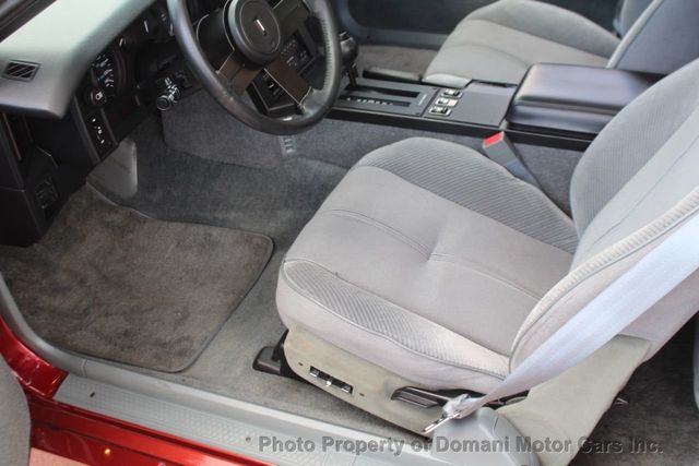 1986 Chevrolet Camaro IROC Z28 , T-TOPS ,575 MILES, OWN FOR $ 509 - 21426846 - 46