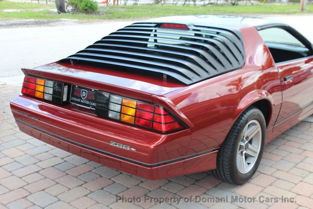 1986 Chevrolet Camaro IROC Z28 , T-TOPS ,575 MILES, OWN FOR $ 509 - 21426846 - 4