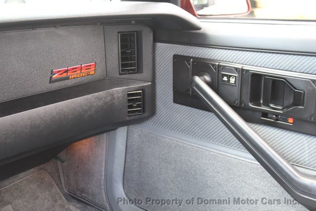 1986 Chevrolet Camaro IROC Z28 , T-TOPS ,575 MILES, OWN FOR $ 509 - 21426846 - 52