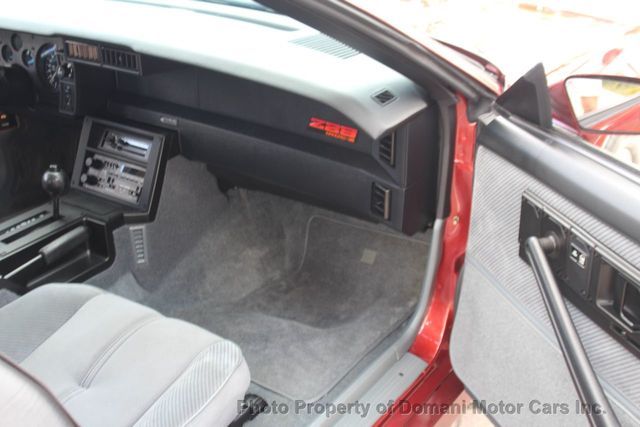 1986 Chevrolet Camaro IROC Z28 , T-TOPS ,575 MILES, OWN FOR $ 509 - 21426846 - 58