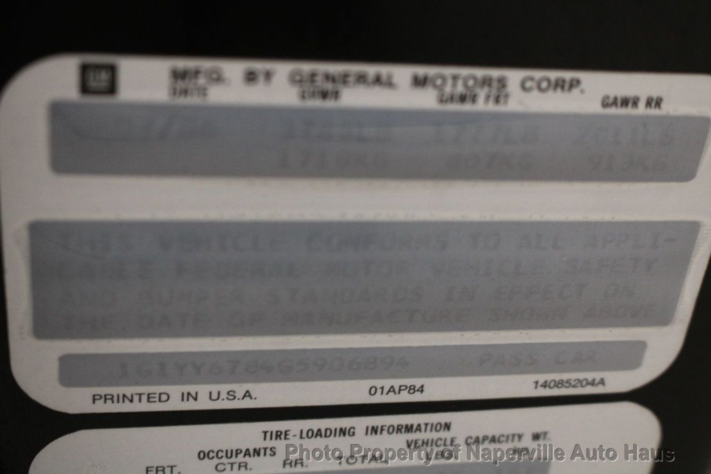 1986 CHEVROLET CORVETTE - Image 45