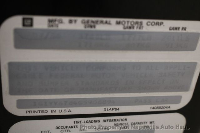 1986 Chevrolet Corvette Convertible - Pace Car Edition - 22957846 - 44