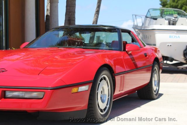 1986 Chevrolet Corvette SUPER LOW MILEAGE STUNNING EXAMPLE, AUTOMATIC - 21891755 - 2