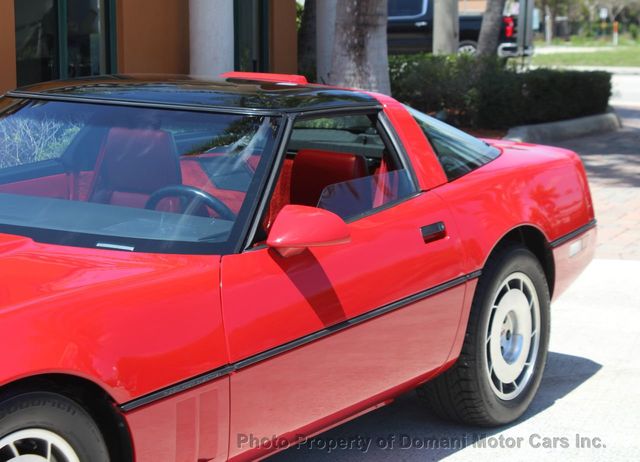 1986 Chevrolet Corvette SUPER LOW MILEAGE STUNNING EXAMPLE, AUTOMATIC - 21891755 - 30