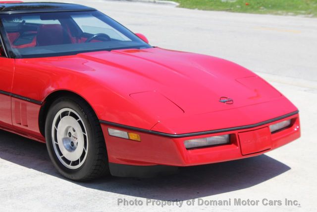 1986 Chevrolet Corvette SUPER LOW MILEAGE STUNNING EXAMPLE, AUTOMATIC - 21891755 - 31