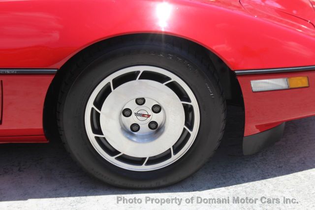 1986 Chevrolet Corvette SUPER LOW MILEAGE STUNNING EXAMPLE, AUTOMATIC - 21891755 - 32