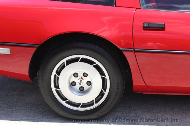 1986 Chevrolet Corvette SUPER LOW MILEAGE STUNNING EXAMPLE, AUTOMATIC - 21891755 - 33