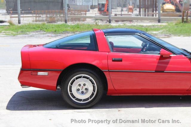 1986 Chevrolet Corvette SUPER LOW MILEAGE STUNNING EXAMPLE, AUTOMATIC - 21891755 - 38