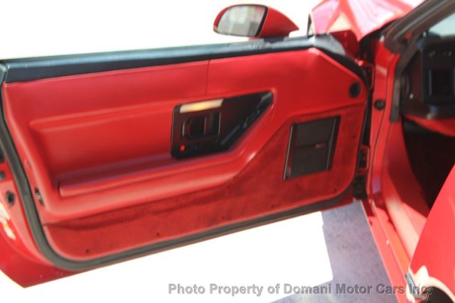 1986 Chevrolet Corvette SUPER LOW MILEAGE STUNNING EXAMPLE, AUTOMATIC - 21891755 - 39