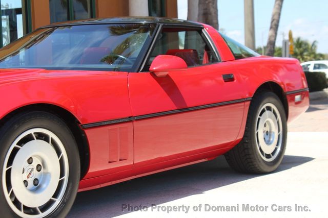 1986 Chevrolet Corvette SUPER LOW MILEAGE STUNNING EXAMPLE, AUTOMATIC - 21891755 - 4
