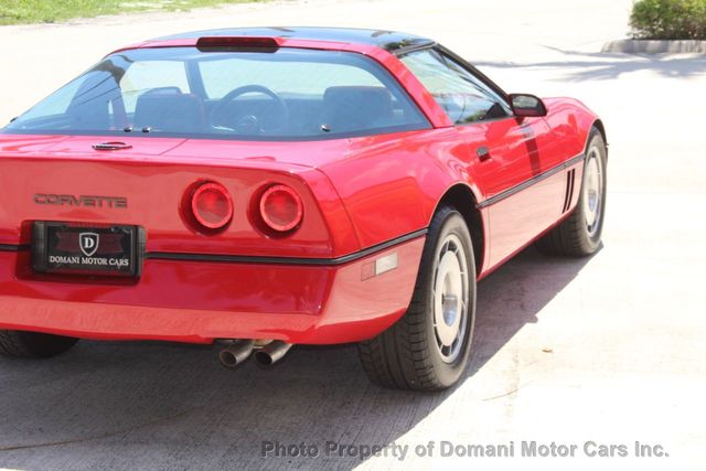 1986 Chevrolet Corvette SUPER LOW MILEAGE STUNNING EXAMPLE, AUTOMATIC - 21891755 - 57