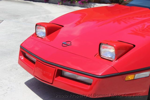 1986 Chevrolet Corvette SUPER LOW MILEAGE STUNNING EXAMPLE, AUTOMATIC - 21891755 - 68