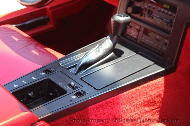 1986 Chevrolet Corvette SUPER LOW MILEAGE STUNNING EXAMPLE, AUTOMATIC - 21891755 - 82