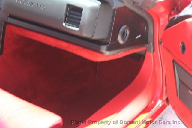 1986 Chevrolet Corvette SUPER LOW MILEAGE STUNNING EXAMPLE, AUTOMATIC - 21891755 - 83