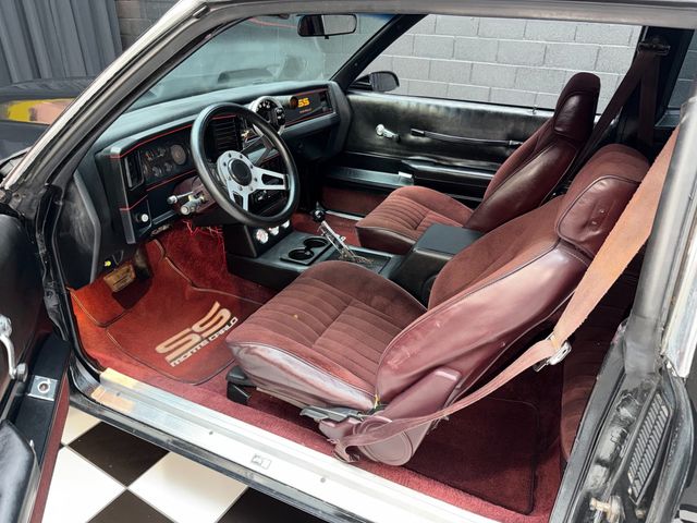 1986 Chevrolet Monte Carlo Built 350 - BUCKET SEATS - SUPER LOW MILES - 23070764 - 1