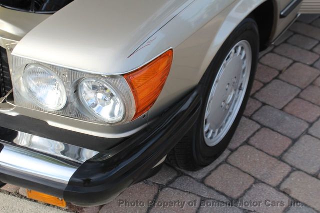 1986 Mercedes-Benz 560 HARDTOP INCLUDED ,FACTORY BOOKS AND 3 KEYS - 21741155 - 44