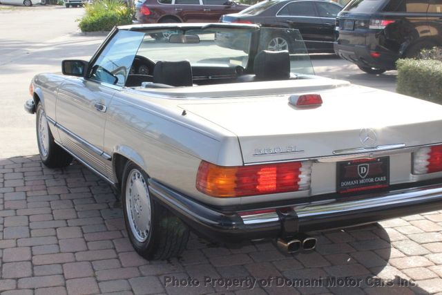 1986 Mercedes-Benz 560 HARDTOP INCLUDED ,FACTORY BOOKS AND 3 KEYS - 21741155 - 50