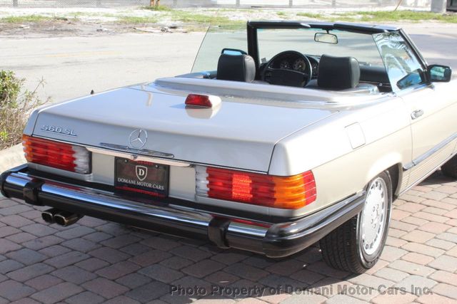 1986 Mercedes-Benz 560 HARDTOP INCLUDED ,FACTORY BOOKS AND 3 KEYS - 21741155 - 57