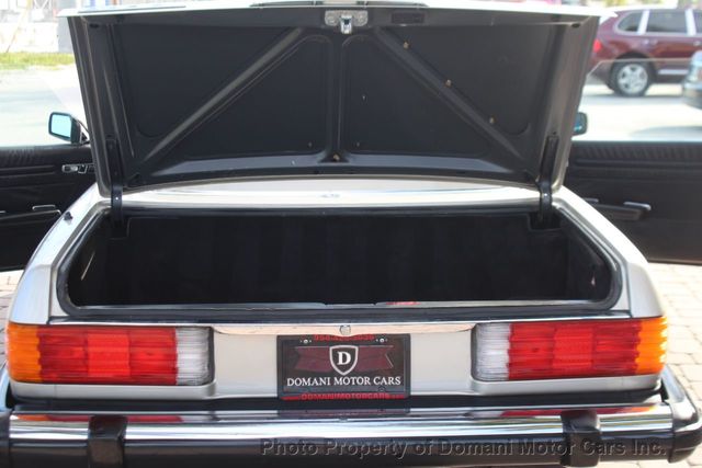 1986 Mercedes-Benz 560 HARDTOP INCLUDED ,FACTORY BOOKS AND 3 KEYS - 21741155 - 61