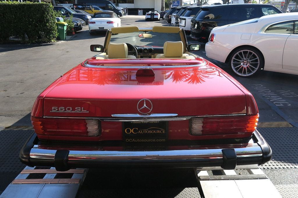 1986 Mercedes-Benz 560 SL  - 22631727 - 46