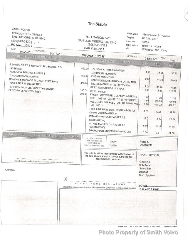 1986 Porsche 911 Carrera - 23017893 - 14