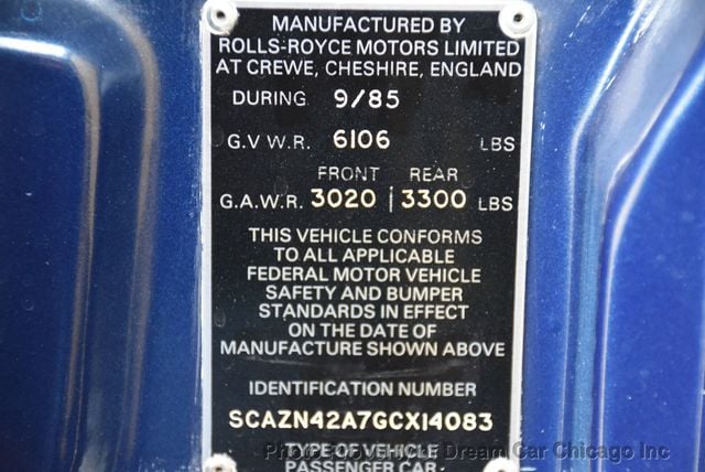 1986 Rolls-Royce Silver Spur  - 22775799 - 69