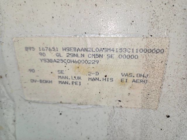 1986 Saab 900 S 2dr Coupe - 22939815 - 53