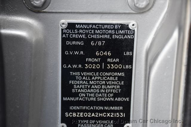 1987 Bentley Eight  - 22821080 - 64