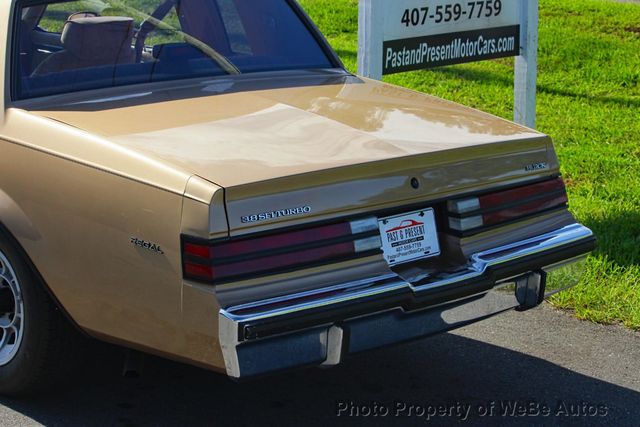 1987 Buick Regal Turbocharged, T-Tops, Low Miles - 23050901 - 19
