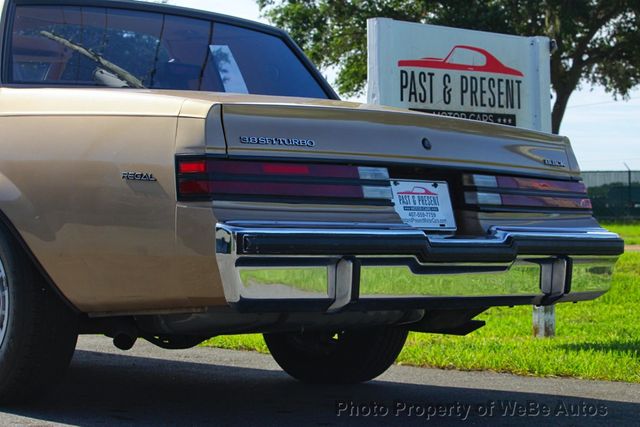 1987 Buick Regal Turbocharged, T-Tops, Low Miles - 23050901 - 20