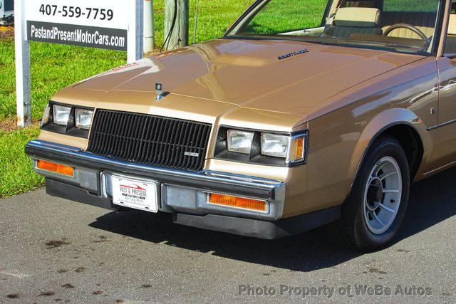 1987 Buick Regal Turbocharged, T-Tops, Low Miles - 23050901 - 24