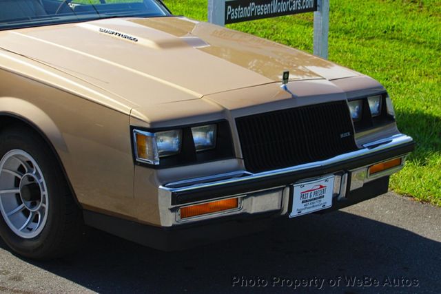 1987 Buick Regal Turbocharged, T-Tops, Low Miles - 23050901 - 43