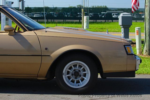 1987 Buick Regal Turbocharged, T-Tops, Low Miles - 23050901 - 45