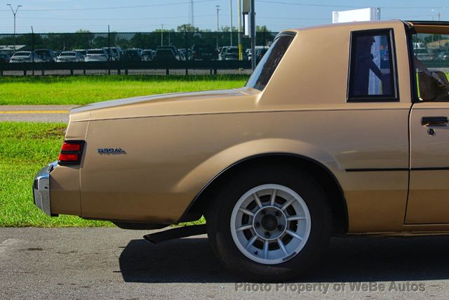1987 Buick Regal Turbocharged, T-Tops, Low Miles - 23050901 - 47