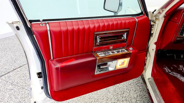 1987 Cadillac Brougham 4dr Sedan with Sunroof, Red Interior & Smartphone Integration - 22971794 - 10