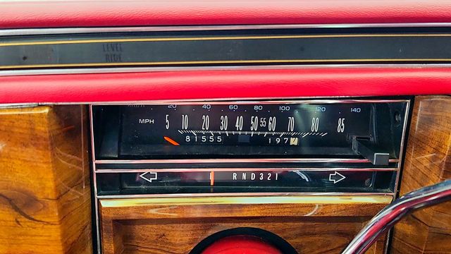 1987 Cadillac Brougham 4dr Sedan with Sunroof, Red Interior & Smartphone Integration - 22971794 - 14