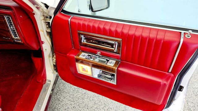 1987 Cadillac Brougham 4dr Sedan with Sunroof, Red Interior & Smartphone Integration - 22971794 - 28