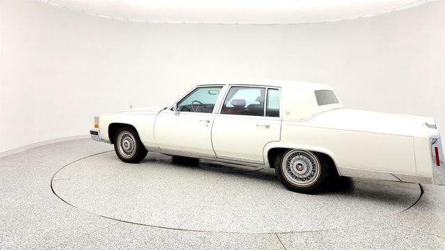 1987 Cadillac Brougham 4dr Sedan with Sunroof, Red Interior & Smartphone Integration - 22971794 - 6